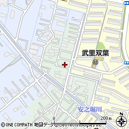 埼玉県春日部市大畑752周辺の地図