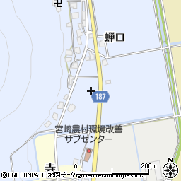 福井県越前町（丹生郡）蝉口周辺の地図