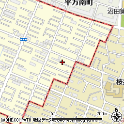 埼玉県春日部市大枝1019周辺の地図