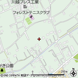 埼玉県川越市小堤周辺の地図