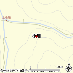 福井県今立郡池田町小畑周辺の地図
