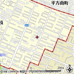 埼玉県春日部市大枝951周辺の地図