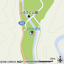 岐阜県高山市清見町大原858周辺の地図