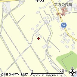 埼玉県上尾市平方732周辺の地図