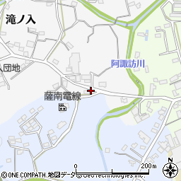 埼玉県入間郡毛呂山町滝ノ入12周辺の地図