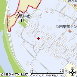 茨城県取手市浜田84周辺の地図