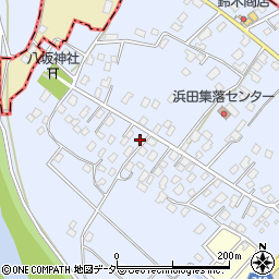 茨城県取手市浜田100周辺の地図