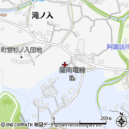 埼玉県入間郡毛呂山町滝ノ入200周辺の地図
