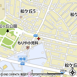 茨城県守谷市松ケ丘3丁目15周辺の地図