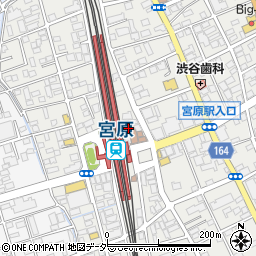 さいたま市営宮原駅東口自転車駐車場周辺の地図