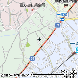 埼玉県坂戸市森戸27周辺の地図