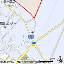 茨城県取手市浜田2069周辺の地図