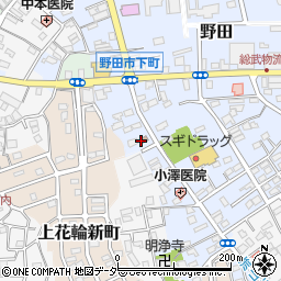 野田本町通郵便局 ＡＴＭ周辺の地図