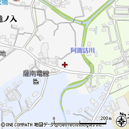 埼玉県入間郡毛呂山町滝ノ入11周辺の地図