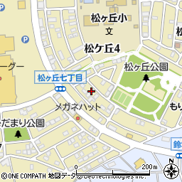 パークサイド松ケ丘１番館周辺の地図
