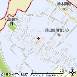 茨城県取手市浜田269周辺の地図