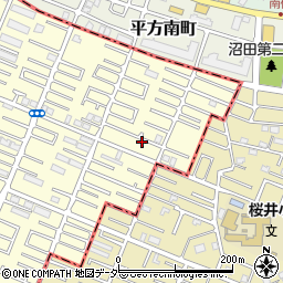 埼玉県春日部市大枝1015周辺の地図