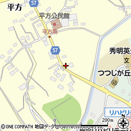 埼玉県上尾市平方896周辺の地図