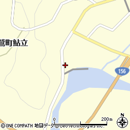 岐阜県郡上市高鷲町鮎立2222周辺の地図
