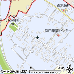 茨城県取手市浜田270周辺の地図