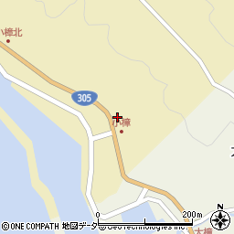 小樟簡易郵便局周辺の地図