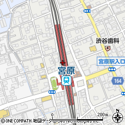 宮原駅周辺の地図