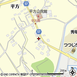 埼玉県上尾市平方745周辺の地図