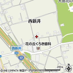 埼玉県さいたま市西区西新井372周辺の地図