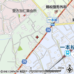 埼玉県坂戸市森戸20-4周辺の地図