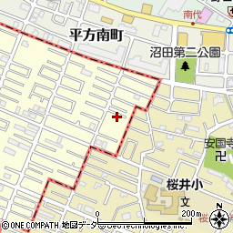 埼玉県春日部市大枝1031周辺の地図