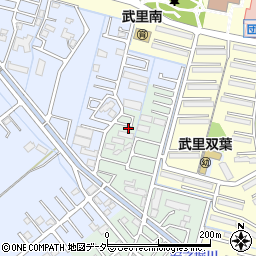 埼玉県春日部市大畑745周辺の地図