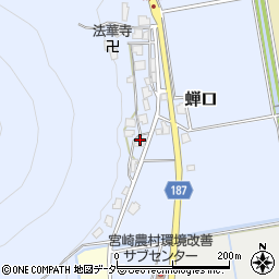 福井県丹生郡越前町蝉口5周辺の地図