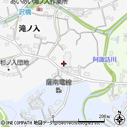 埼玉県入間郡毛呂山町滝ノ入27周辺の地図