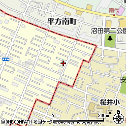 埼玉県春日部市大枝1011周辺の地図