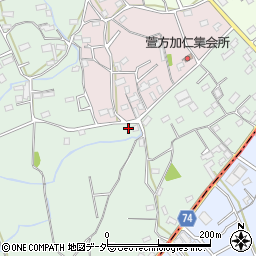 埼玉県坂戸市森戸130周辺の地図