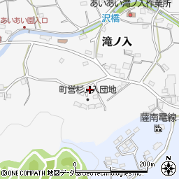 埼玉県入間郡毛呂山町滝ノ入237周辺の地図