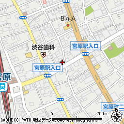 焼肉 金太郎 大宮宮原店周辺の地図