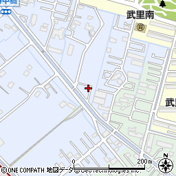 埼玉県春日部市大場630周辺の地図