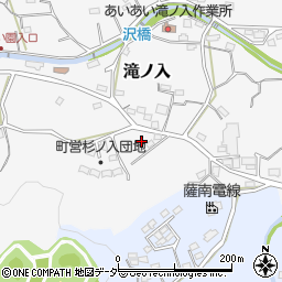 埼玉県入間郡毛呂山町滝ノ入218周辺の地図