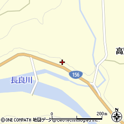 岐阜県郡上市高鷲町鮎立2141周辺の地図
