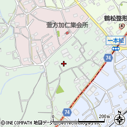 埼玉県坂戸市森戸52周辺の地図