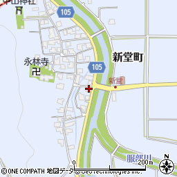 福井県越前市新堂町20-1周辺の地図