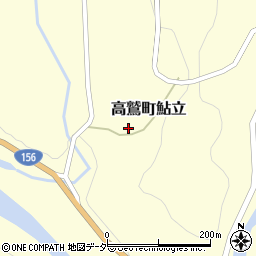 岐阜県郡上市高鷲町鮎立1654周辺の地図