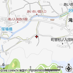 埼玉県入間郡毛呂山町滝ノ入257周辺の地図