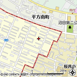 埼玉県春日部市大枝1009周辺の地図