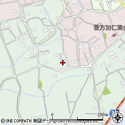 埼玉県坂戸市森戸206周辺の地図