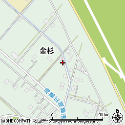 埼玉県北葛飾郡松伏町金杉965-1周辺の地図