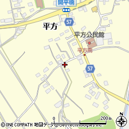 埼玉県上尾市平方741周辺の地図