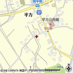 埼玉県上尾市平方741周辺の地図