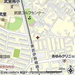 埼玉県春日部市大枝339周辺の地図